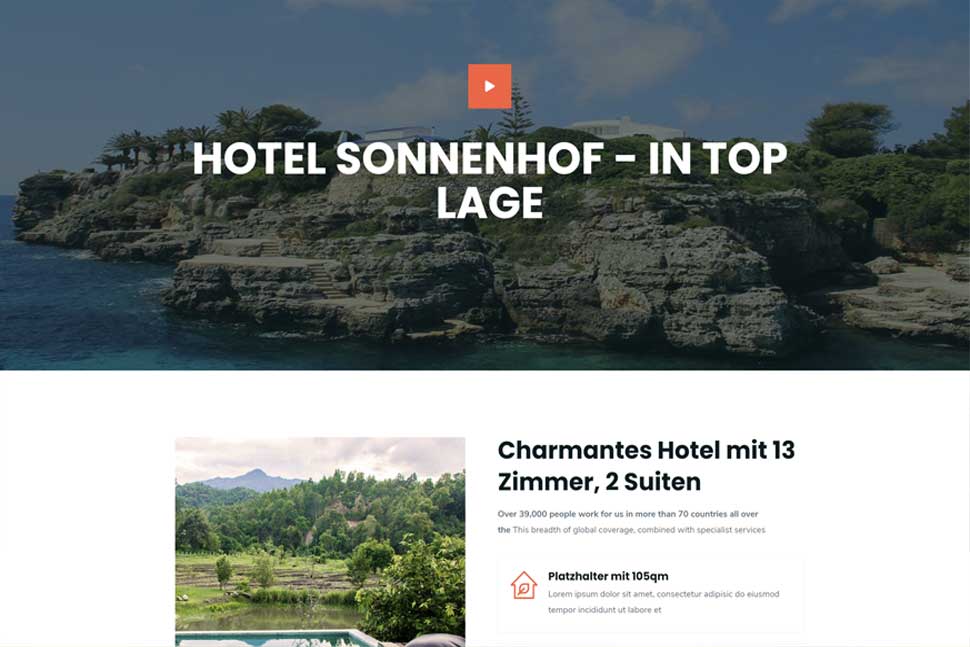 Homepage Demo Hotel, Gasthof